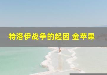 特洛伊战争的起因 金苹果